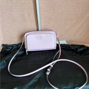 Kate Spade Staci Mini Dual Zip Around Crossbody Bag